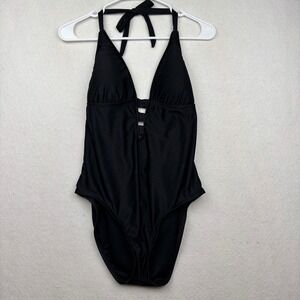 Mossimo One‎ Piece Swimsuit Womens XL Halter Cutout
